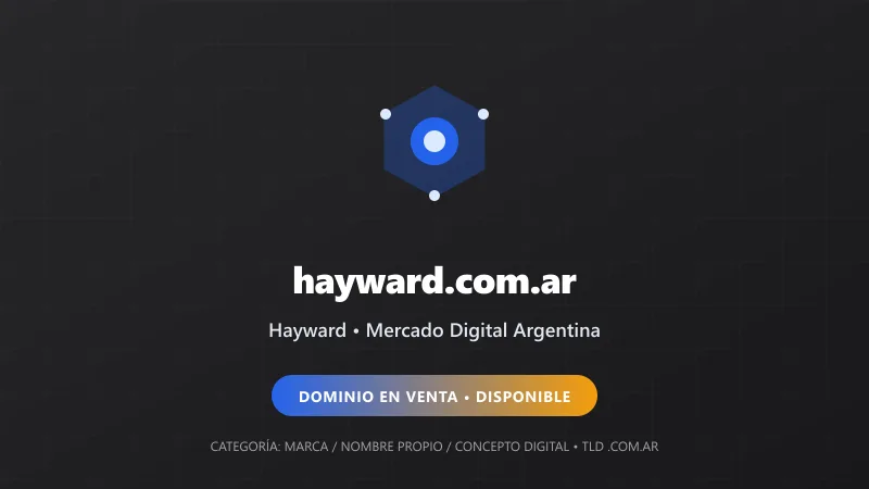 Identidad gráfica y activo digital para Hayward en Argentina